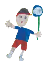 Badminton player